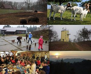 Přírodní areál Zlobice - chaty [Увеличить - новое окно]